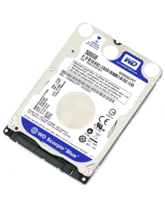 HDD 2.5 * 500GB WD5000LPVT BLUE scorpio 5400rpm 8mb SATA 7mm