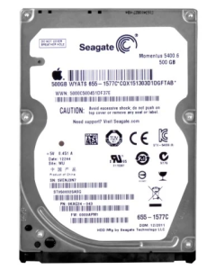 HDD 2.5 * 500GB ST9500325ASG SEAGATE 5400rpm 8mn SATA 9.5mm