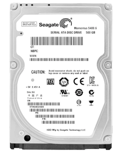 HDD 2.5 * 500GB ST9500325AS SEAGATE 5400rpm 8mb SATA 9.5mm