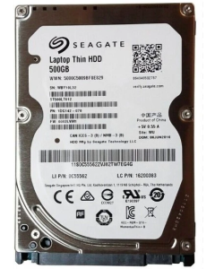 HDD 2.5 * 500GB ST500LT012 SEAGATE 5400rpm 16mb SATA 9.5mm