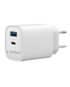 TA-UC-1A1C-PD30-01-W Gembird 2-port 30 W USB fast charger