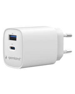 TA-UC-1A1C-PD45-01-W Gembird 2-port 45 W USB fast charger