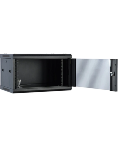 Rek ExeLink 19in,4U,600×450 zidni orman,nosivost do 30-40kg,kaljeno staklo,crna