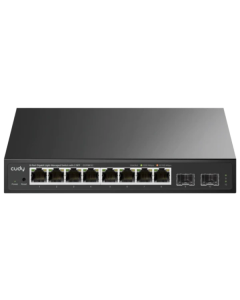 Cudy GS108ES2 V1.0 Switch 8× GbE, 2× 1.25G SFP Extend Mode VLAN Mode