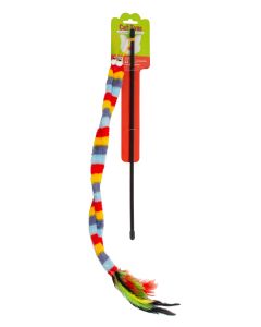 Farmcompany Igračka za mačke štap sa plišanom gusenicom 46cm G-MIX263