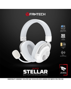 Bluetooth slušalice Fantech WHG05 bele