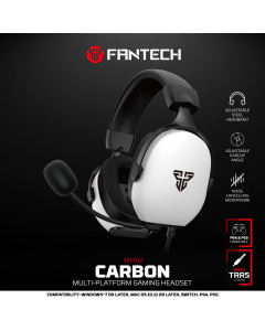 Slušalice Gaming Fantech MH92 Carbon crne