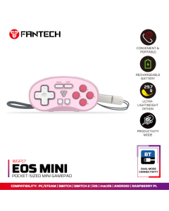 Joypad wireless Fantech WGP17 Eos mini roze