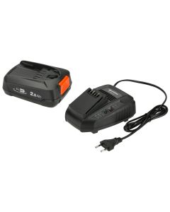GARDENA Punjač za baterije i baterija 18v 2,5ah P4A set - GA 14906-20