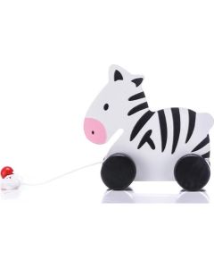 BBO DRVENA IGRACKA - ZIVOTINJA NA VUCU - ZEBRA (3g+)