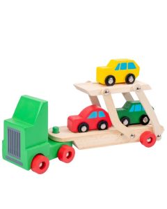 BBO Drvena igračka - Kamion za prevoz autića - GB-047