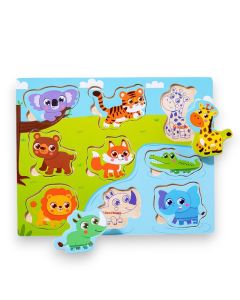 BBO Drvena puzzla - Divlje životinje - GB-065
