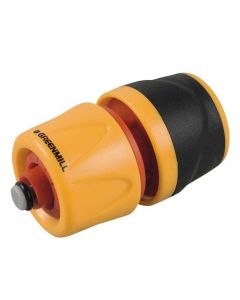 GREENMILL Spojka za spajanje creva sa niplom 1/2″-3/4″ STOP – GB1601C - GB1601C