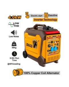 Inverterski bešumni agregat (generator) GEI47506E 4 kW SUPER INGCO - 12976