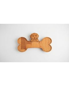 ARBOREA Drvena daska u obliku kosti, 30 X 17 cm
