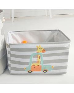 KINDER HOME Kutija za odlaganje igračaka i odeće siva - GH-KK02