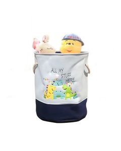 KINDER HOME Sklopiva dečija korpa za igračke ili odeću plava - GH-KK04