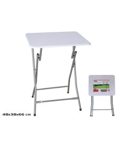 Sklopivi sto beli, 40 x 38 x 66 cm