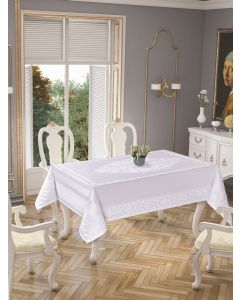 DEKOR DOM Stolnjak  150x220cm Gold Etamin, bela - 039434