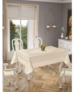 DEKOR DOM Stolnjak  150x220cm Gold Etamin, krem - 039433