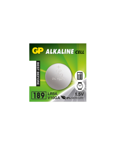 GP LR54/ 1130/189/389/AG10 1.5V alkalna baterija