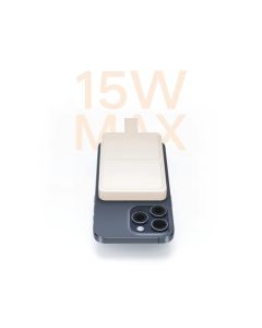 XIAOMI Power Bank 6000mAh Mi 15W Magnetic, bela - GPS01077