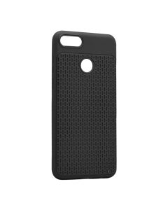 Maska za Huawei Y9 (2018) Grid crna - 023708