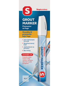STOPKONDENZ Flomaster za fuge beli - 8606101939120