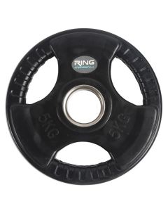 RING Olimpijski tegovi gumirani 2x5 kg-RX WP015-5 - 3793