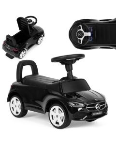 ECO TOYS Guralica sa interaktivnim volanom i zvucima Mercedes C class, crna - 667 BLACK
