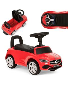 ECO TOYS Guralica sa interaktivnim volanom i zvucima Mercedes C class, crvena - 667 RED