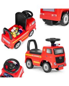 ECO TOYS Guralica za decu Mercedes vatrogasno vozilo, crvena - 3316 RED