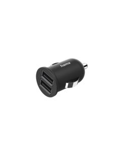 HAMA Auto punjač sa dva USB porta, 2.4A, crna - 223351