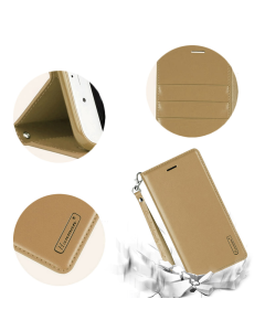 Maska za Huawei Honor View 20 zlatna na preklop Hanman Minor - 031607