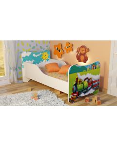 Dečiji Krevet 160X80Cm Happy Kitty Choo Choo - 74006-1