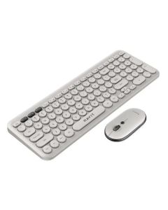 HAVIT bežični kombo ( miš + tastatura ) KB254GCM svetlo siva - 66010