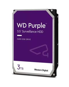 WESTERN DIGITAL Hard Disk FES-SATA 3TB WD Purple WD33PURZ 5400RPM 256MB - HD003