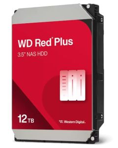 WD HDD 12TB 120EFGX RED PLUS 7200RPM 512MB
