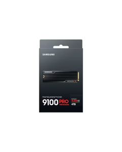 SAMSUNG 4TB M.2 NVMe MZ-VAP4T0CW 9100 Pro Heatsink Series