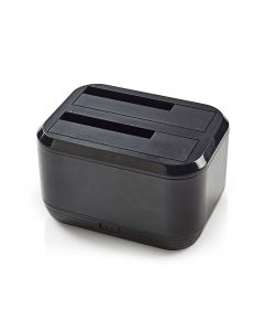 NEDIS HDDUDB3200BK USB 3.0 DUPLI docking station za 2.5/3.5 SATA - 6372