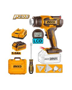 Akumulatorski pištolj za vreli vazduh HGLI20035 1x5,0Ah SUPER INGCO