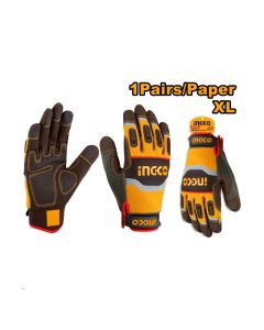 Ojačane zaštitne rukavice HGMG02-XL mechanic SUPER INGCO