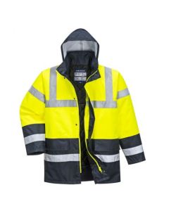 PORTWEST Radna jakna Hi-Vis Traffic dvobojna S466, žuta - 61558L