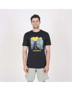 NIKE Majica kratak rukav nk tee run iykyk M - HJ3678-010XXL