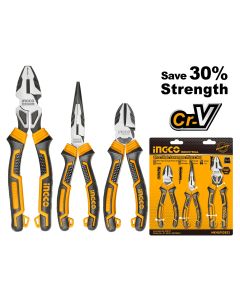 Ingco set klešta ojačana 180-240mm HKHLPS2832 - 13004