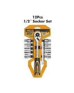Ingco set nasadnih ključeva 1/2” HKTS12122