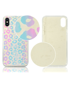 Maska za Samsung J6 Plus/ J610FN (2018) roze Hologram 3D Leopard - 035842