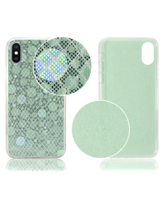 Maska za iPhone XR roze Hologram 3D Snake - 035762