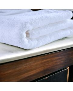 VIKTORIJA Peškir hotelski Glat 450g/m2 100x150 beli