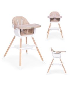 ECO TOYS Hranilica za bebe 2u1, bež - HC508 BEIGE